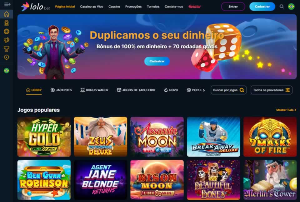 Um dos fatores mais importantes no mercado internacional de jogos online é o jogo responsável como forma de conscientização e apoio contra o vício do jogo. dashboardbrazino777.comptbet365.comhttps nnbet com Há uma página repleta de conteúdos úteis para conscientizar, apoiar e ajudar qualquer jogador, com orientações sobre como identificar o vício, como evitar o vício e links para organizações profissionais que podem ajudar quem se sente viciado.